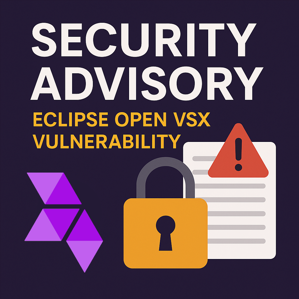 Eclipse Open VSX Registry Security Advisory